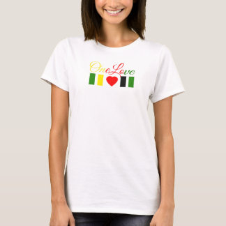 Camiseta El tanque femenino "One Love"