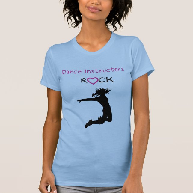 Camiseta El tanque lindo de la roca de los instructores de (Anverso)