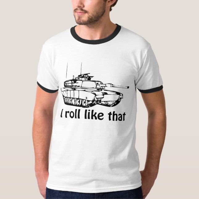 Camiseta El tanque M1 (Anverso)
