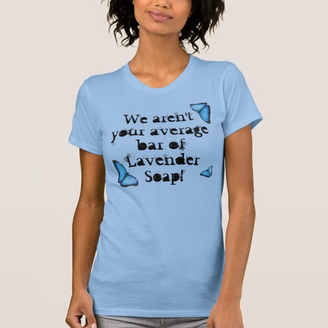 Camiseta El tanque medio de la lavanda (Anverso)