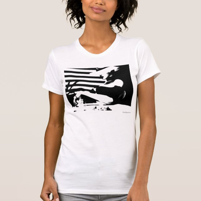 Camiseta El tanque Noir de la mujer (Anverso)