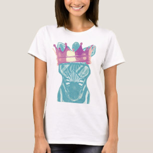 Camiseta El tanque real del músculo de la cebra