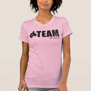 Camiseta El tanque rosado de Sharon del equipo