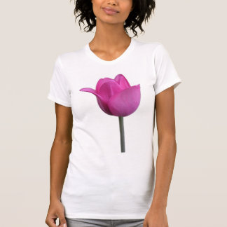 Camiseta El tanque rosado del tulipán