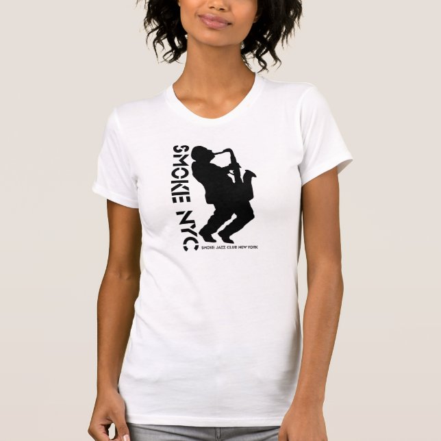 Camiseta El tanque T-20 de las señoras del humo (Anverso)