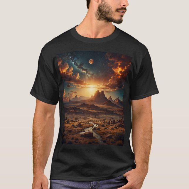 Camiseta El tapiz global de Occidente (Anverso)