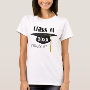 Camiseta El Tapón De Graduación Y Tassel Lo Hizo Aburrido