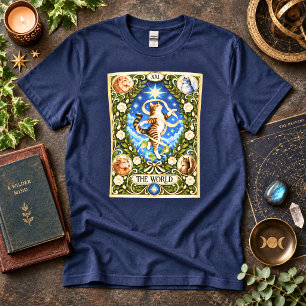 Camiseta El Tarot de Gatos del Mundo - Finalización y Total