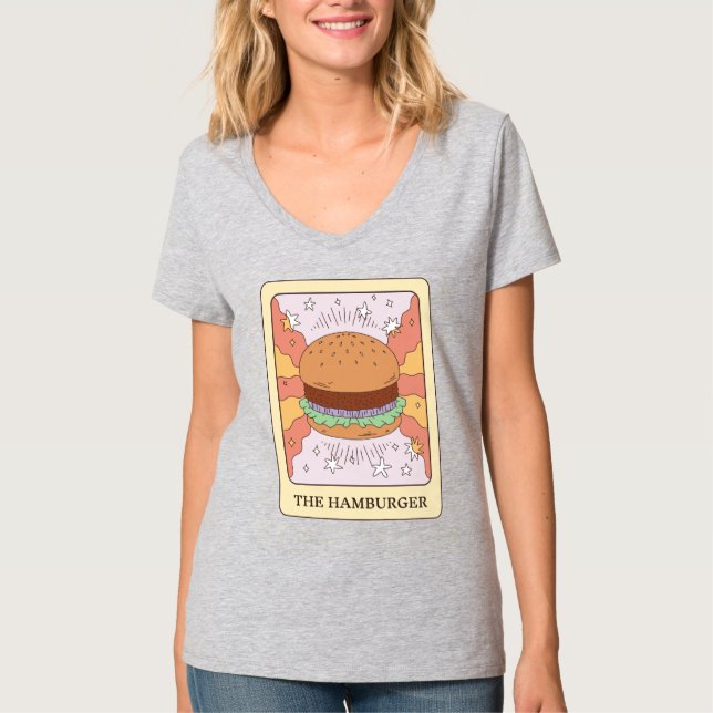 Camiseta El tarot de Hamburger (Anverso)