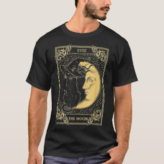 Camiseta El tarot de la luna XVII inspiró al Gorra de bruja