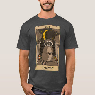 Camiseta El tarot de los mapaches lunares