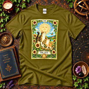 Camiseta El Tarot del Gato del Sol - Alegría y Abundancia