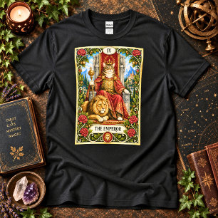 Camiseta El Tarot del Gato Emperador - Autoridad y Orden