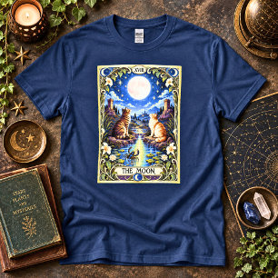 Camiseta El Tarot del Gato Lunar - Intuición y Misterio