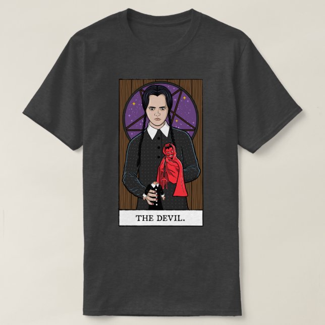 Camiseta El Tarot Diablo d (Diseño del anverso)