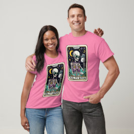 Camiseta El tarot divertido esqueleto oficial salado b esqu