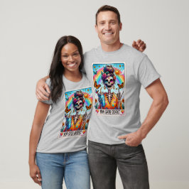 Camiseta El tarot esqueleto abandonado del grupo de mamás
