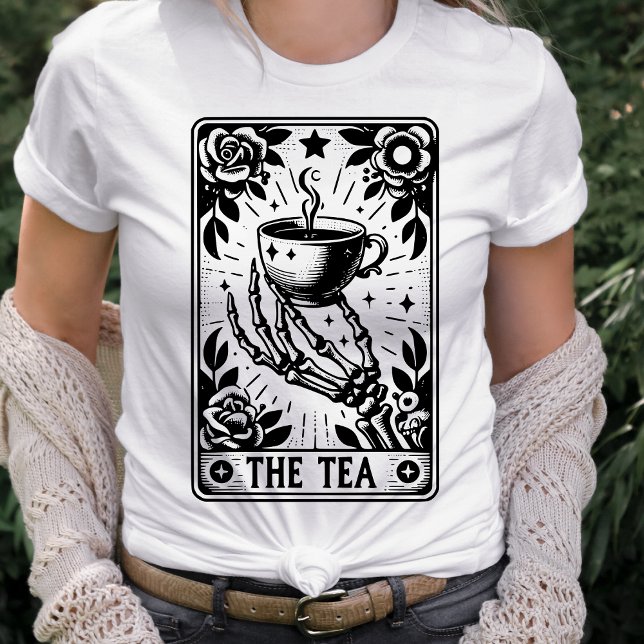 Camiseta El tarot para beber té (Subido por el creador)