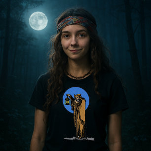 Camiseta El tarot vintage ermitaño
