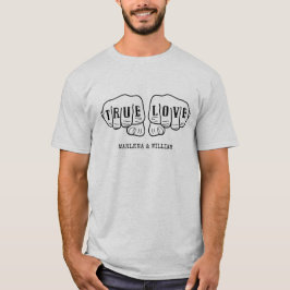 Camiseta El tatuaje de rock de punk traslada el verdadero a