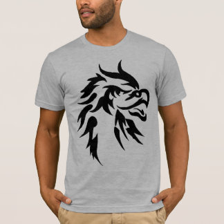 Camiseta El tatuaje tribal fresco de Eagle diseña la