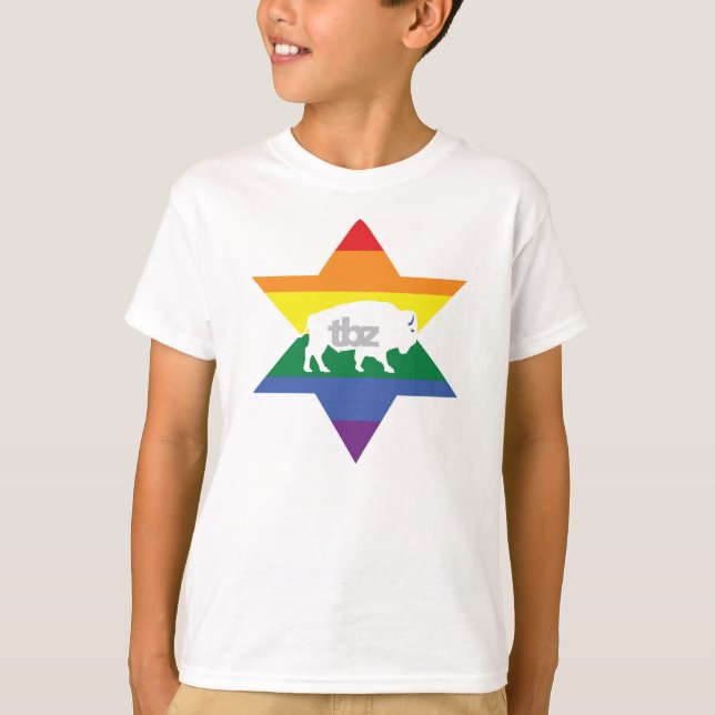 Camiseta ¡El TBZ tiene orgullo! Niños (Anverso)