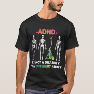 Camiseta El TDA/H no es discapacitable, Skeleton de diferen