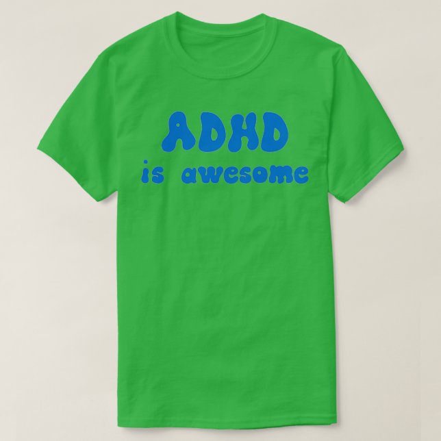 CAMISETA EL TDAH ES INCREÍBLE 6 (Diseño del anverso)