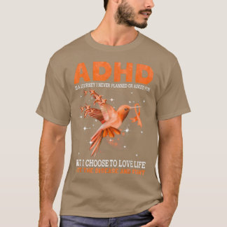 Camiseta El TDAH Es Un Viaje Que Nunca Planeé Ni Pedí Por E