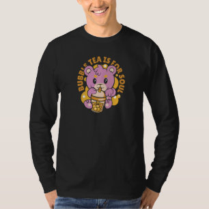 Camiseta El té de burbujas es para el alma burbujas traje d