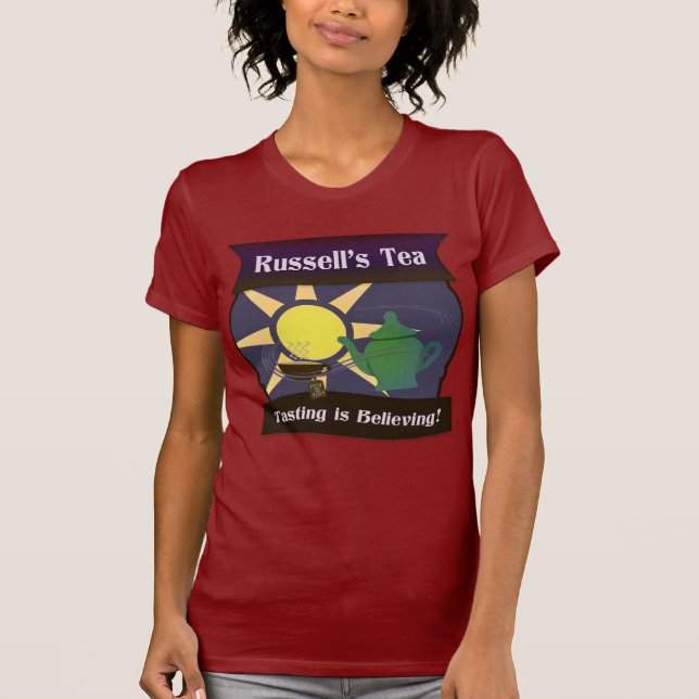 Camiseta El té de Russell (Anverso)
