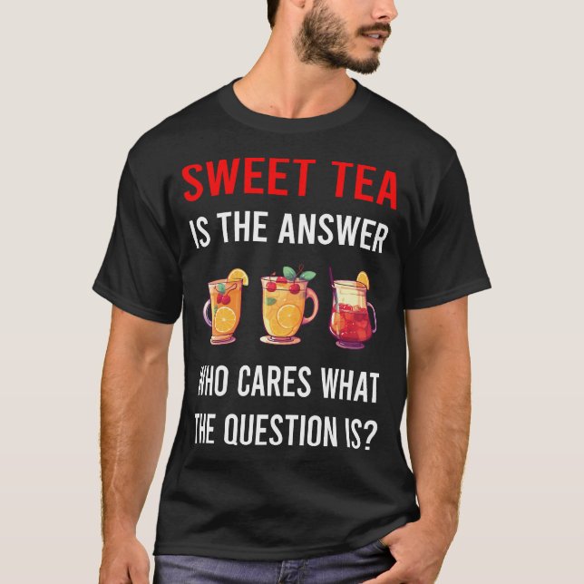Camiseta El Té Dulce La Respuesta (Anverso)