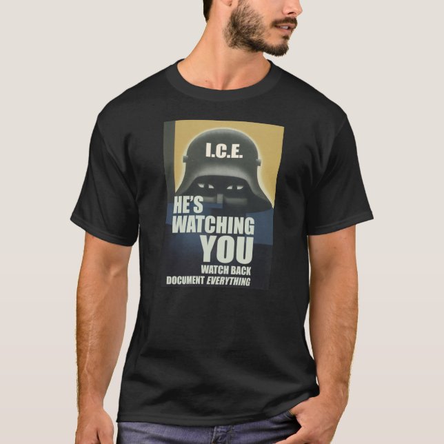 Camiseta Él te está vigilando 2026 (Anverso)