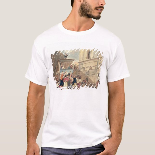 Camiseta El teatro de la marioneta (Anverso)