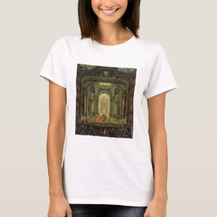 Camiseta El Teatro Reale en Turín (aceite sobre lienzo)