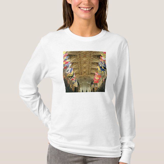 Camiseta El techo de la capilla de San Jorge, Windsor (Anverso)