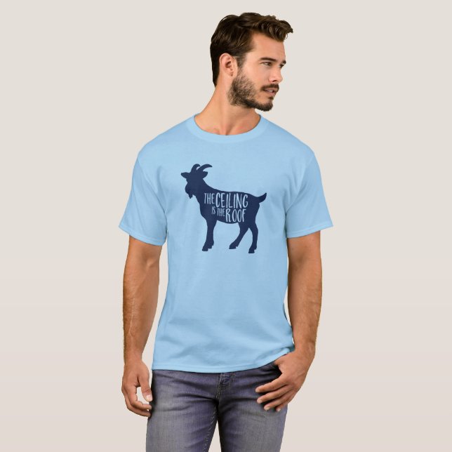 Camiseta El techo es el tejado (Anverso completo)