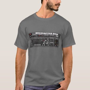 Camiseta El teclado de Ben del helicóptero