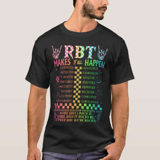 Camiseta El Técnico De Comportamiento Registrado Rbt Lo Hac