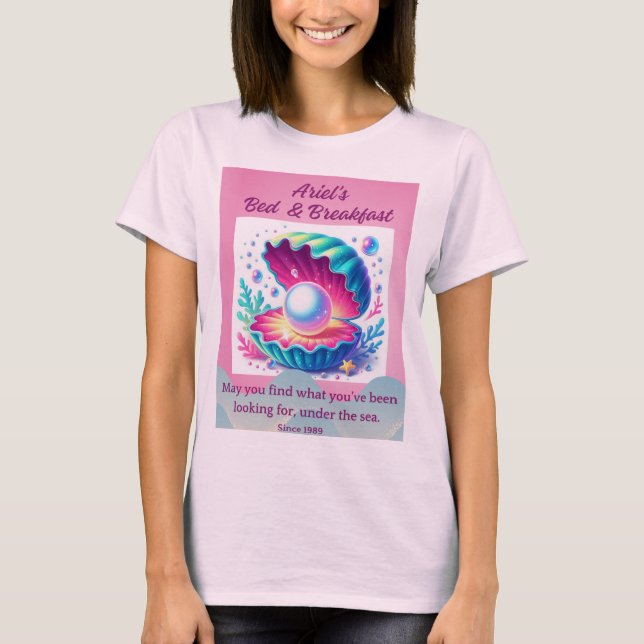 Camiseta El Tee de Alojamiento y Desayuno de Ariel (Anverso)