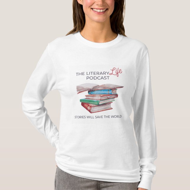 Camiseta El Tee de Larga Vida Literaria (Anverso)