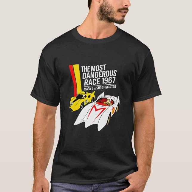 Camiseta El Tee De Racer De Velocidad Más Peligroso (Anverso)