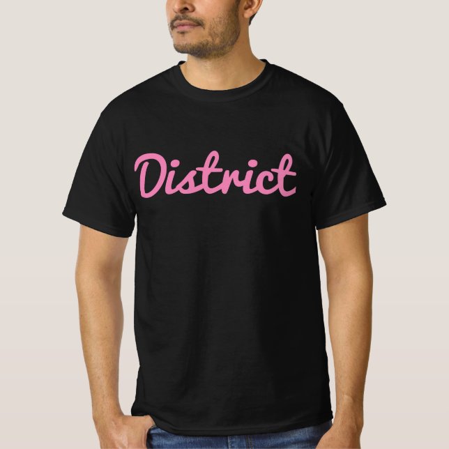 Camiseta El Tee del Distrito (Anverso)
