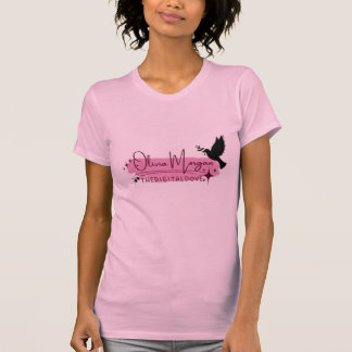 Camiseta El Tee estético de la firma de paloma digital