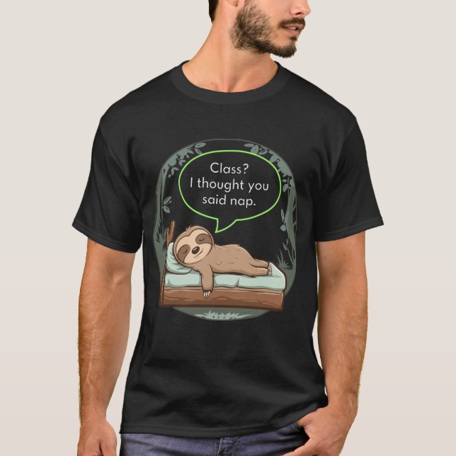 Camiseta ¡El Tee Perfecto para los amantes de la siesta! Ca (Anverso)