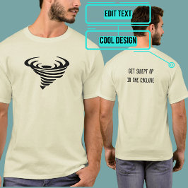 Camiseta El Tee Superhéroe Ciclón