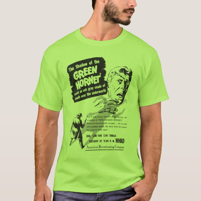 Camiseta El Tee Verde Del Cuerno (Anverso)
