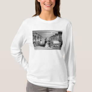 Camiseta El tejer del telar de poder, grabado por J.