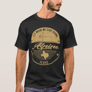 Camiseta El Tejido Alpino es donde comienza mi historia