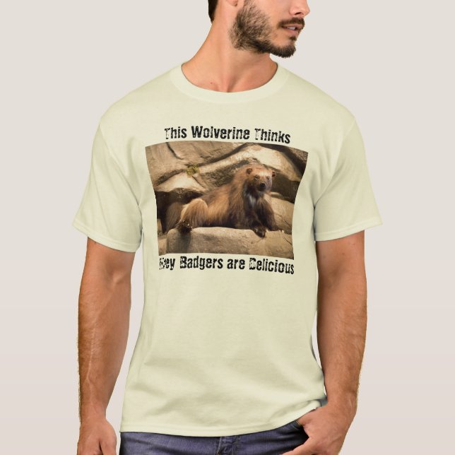 Camiseta El tejón de miel es delicioso (Anverso)
